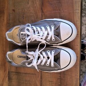 Converse Gray sneakers 7